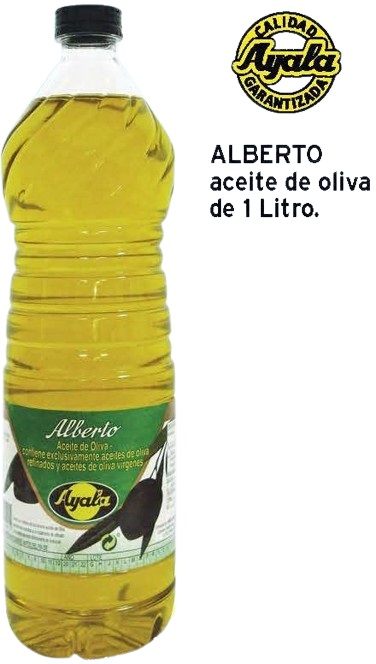 ALBERTO ACEITE OLIVA BOT.DE 1L.