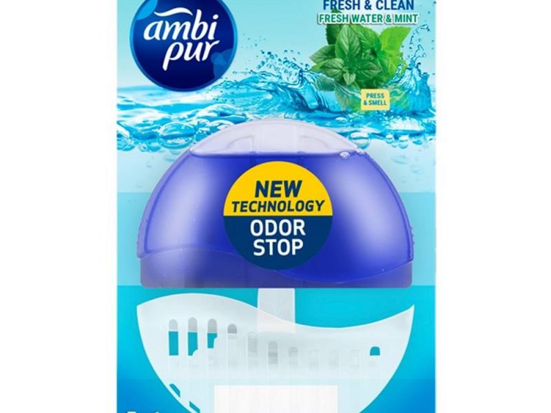 AMBIPUR WC COLGADOR AGUA/MENTA 55G (021)
