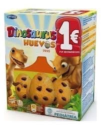 ARTIACH DINOSAURUS HUEVOS CHOCOLATE  105 GRS PVP 1 €
