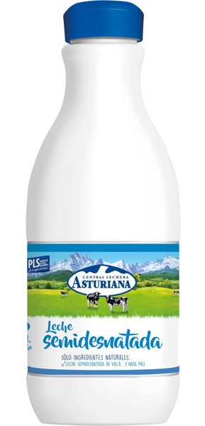 ASTURIANA LECHE PLASTSEMIDESNATADA 1.5 L (041)