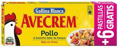 AVECREM CALDO DE POLLO 24 PASTILLAS