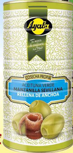 AYALA ACEIT.R/ANCHOAS 200/220 LATA 600G. "AZUL" (062)