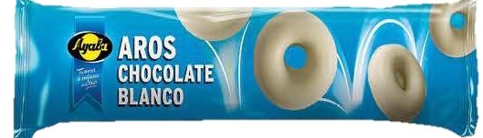 AYALA AROS CHOCOLATE  BLANCO 150 GRS (065)