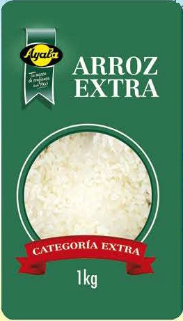 AYALA ARROZ EXTRA, BOLSA DE 1 KG. (066)