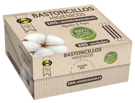 AYALA BASTONCILLOS ALGODON 200U.