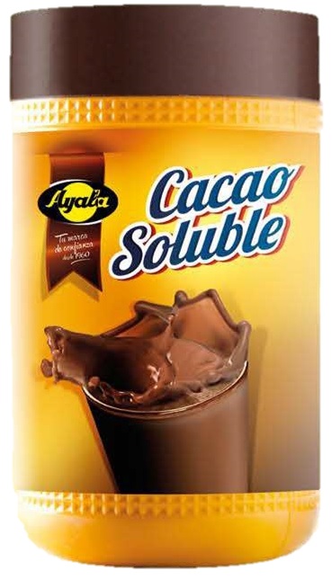 AYALA CACAO SOLUBLE BOTE 500GR.