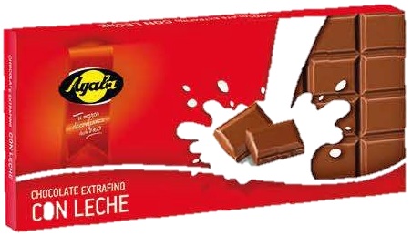 AYALA CHOCOLATE CON LECHE 150G. (077)