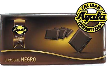 AYALA CHOCOLATE NEGRO-FONDANT 150G. (077)