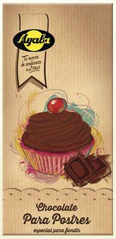 AYALA CHOCOLATE POSTRES 200G.