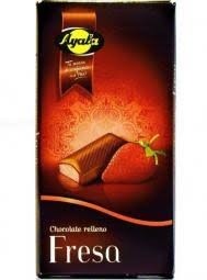 AYALA CHOCOLATE RELLENO FRESA 100G. (075)