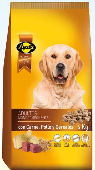 AYALA C.PERRO CARN/POLL/CER.SACO 4K
