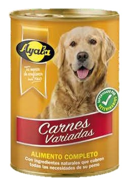 AYALA C.PERROS CARNES VAR.LATA 400G (544)