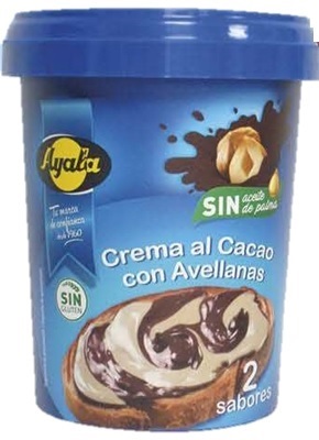 AYALA CR.CACAO 2 SABORES T/500G. (081)