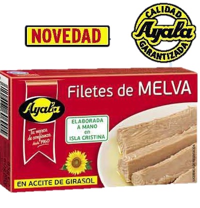 AYALA FILETES MELVA AC.GIRASOL,60G.