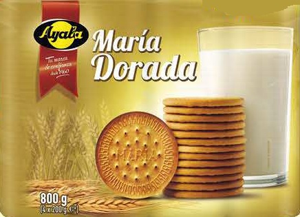AYALA GALLETAS DORADA PACK "4X200G"