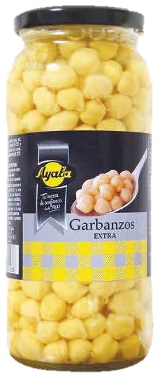 AYALA GARBANZOS COCIDOS TARRO 200 GRS