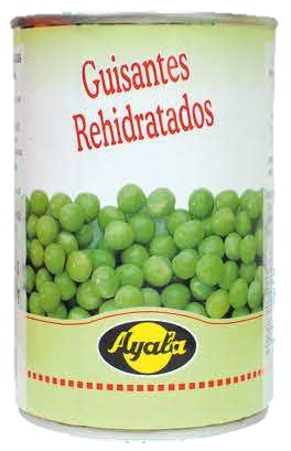 AYALA GUISANTE REHIDRATADO 250 GRS AF