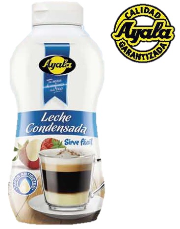 AYALA LECHE CONDENSADA SIRVEFACIL  450 GRS