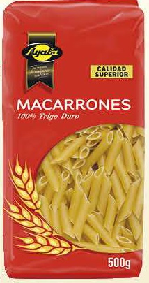 AYALA MACARRON PASTA 500G. (087)