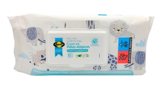 AYALA TOALL.BABY PIEL ATOPICA, 72U.