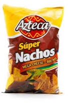 AZTECA NACHOS CHIPS NATURAL 200G.