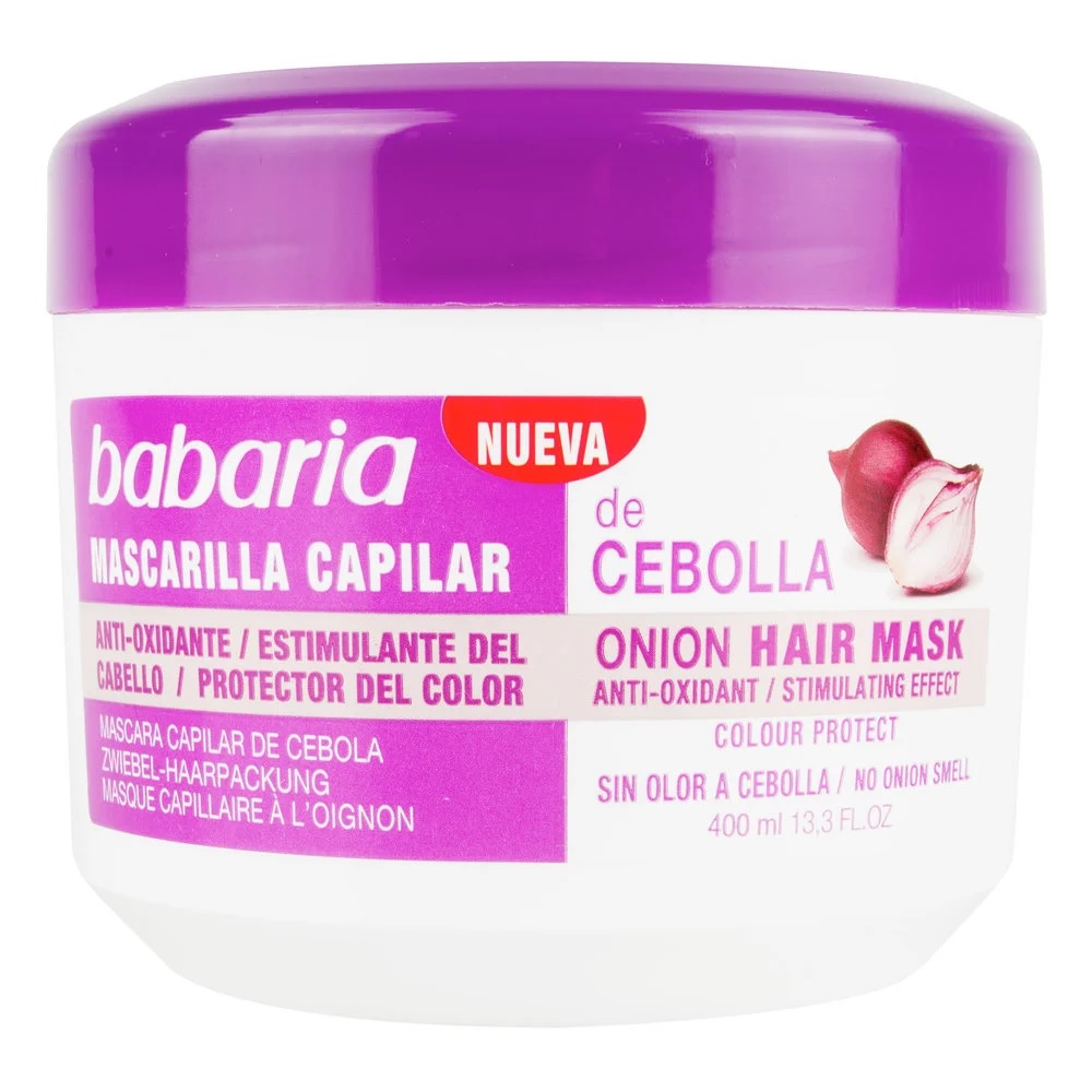 BABARIA MASCARILLA CEBOLLA 400ML