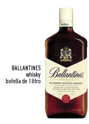 BALLANTINES WHISKY 1 L