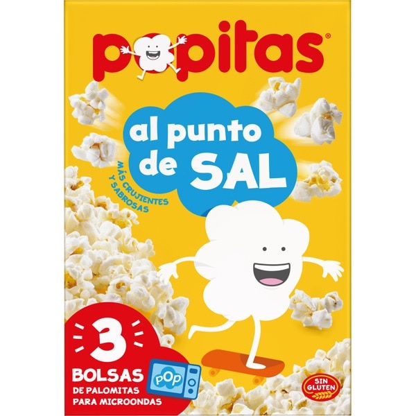 BORGES POPITAS SALADAS 3+1U.100G.