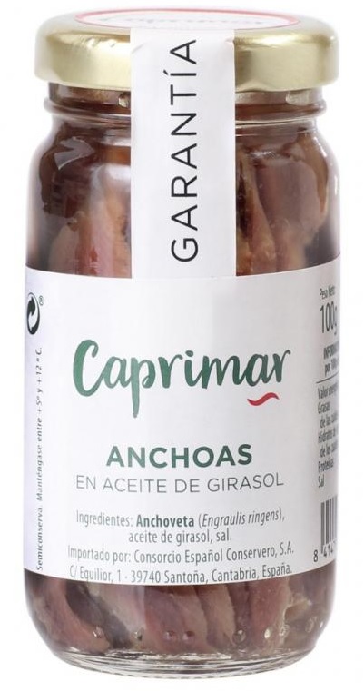 CAPRIMAR FTE.ANCHOA A.VEGETAL T/55G