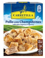 CARRETILLA POLLO CON CHAMPIÑONES 250 GRS