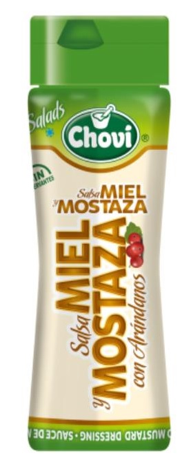 CHOVI SALSA MIEL/MOSTAZA 255ML. (182)