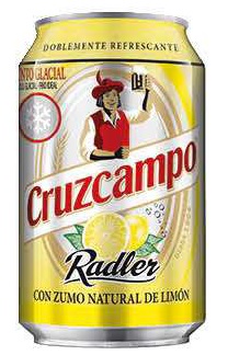 CRUZCAMPO RADLER LIMON LATA 33 CL