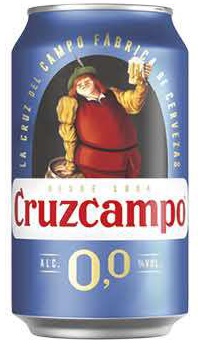 CRUZCAMPO SIN ALCOHOL LATA 33 CL
