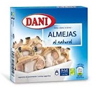 DANI ALMEJAS BLANCAS AL NATURAL 63 GRS