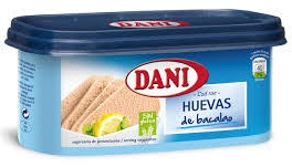 DANI HUEVAS DE BACALAO LATA 200G.