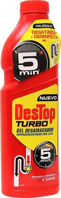 DESTOP GEL DESATASCADOR TURBO 1L.