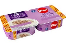 DHUL ARROZ CON LECHE SIN LACTOSA 2X130 GRS
