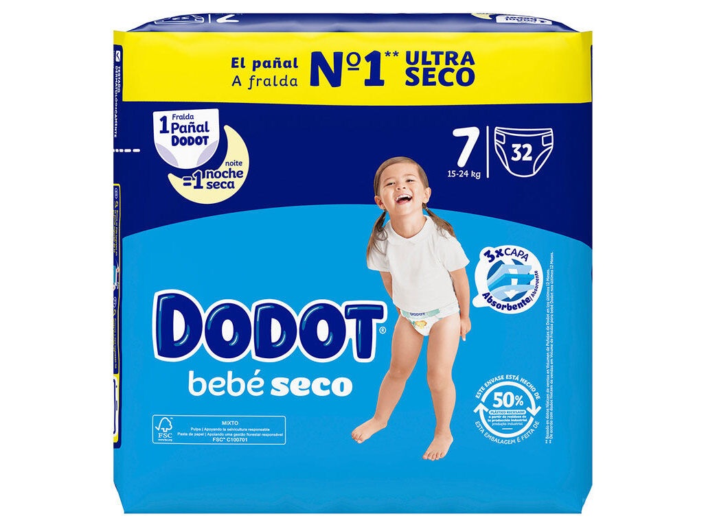DODOT ETAPAS T/7 15-24KG. 32U. (678)
