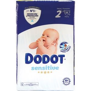 DODOT SENSITIVE R.NACIDO T/2 58U. (212)
