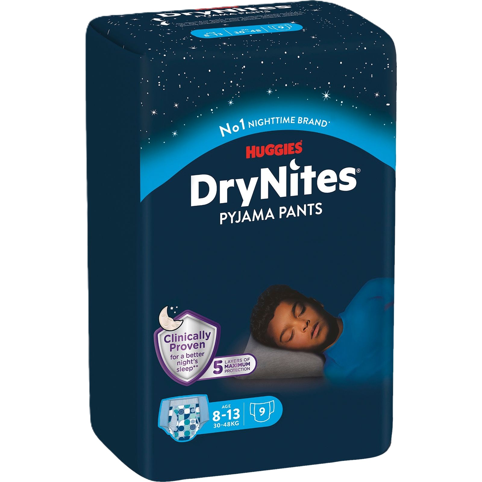 DRYNITES PAÑALES NIÑO 8-15 AÑOS 9U. (223)