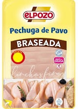 EL POZO PECHUGA PAVO BRASEADA FINAS LONCHAS 80 GRS