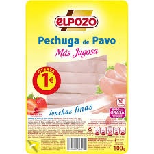 EL POZO PECHUGA PAVO FINAS LONCHAS