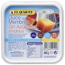 EL QUIJOTE DULCE MEMBRILLO SIN AZUCAR 400 GRS