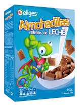 ELIGES CEREALES RELLENOS LECHE 500G. (232)