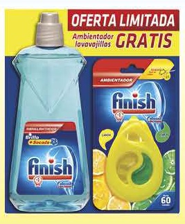 FINISH ABRILLANTADOR 500 ML + REG