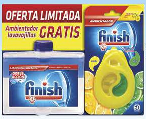 FINISH LIMPIAMAQUINA 250 GRS + REGALO