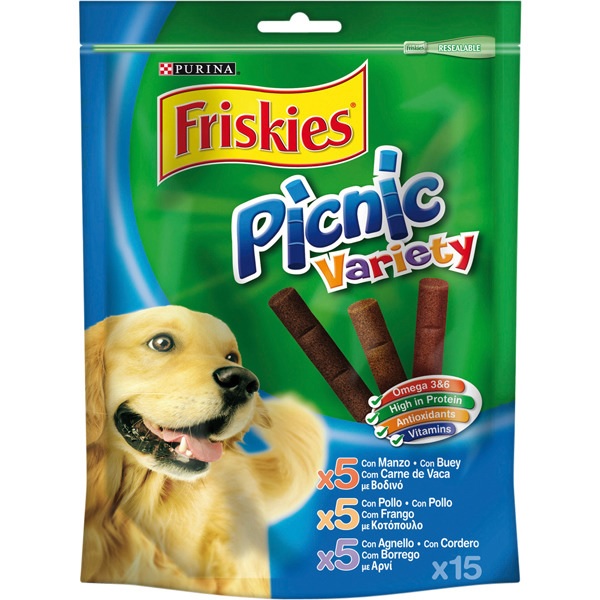 FRISKIES SNACK PICNIC VARIETY 15 U