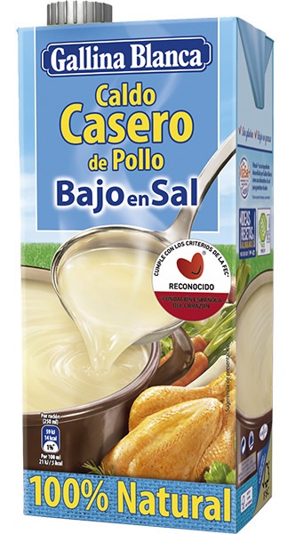 GALLINA BLANCA CALDO POLLO BAJO EN SAL1L (289)
