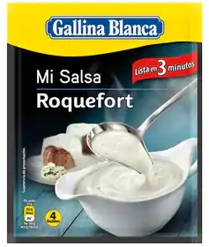 GALLINA BLANCA SALSA ROQUEFORT 23G. (291)