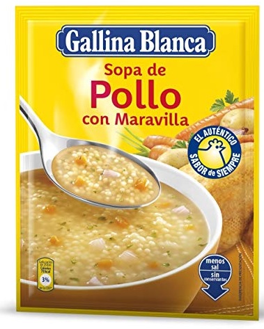 GALLINA BLANCA SOPA MARAVILLA GNA.BCA. 1 SOB. (292)